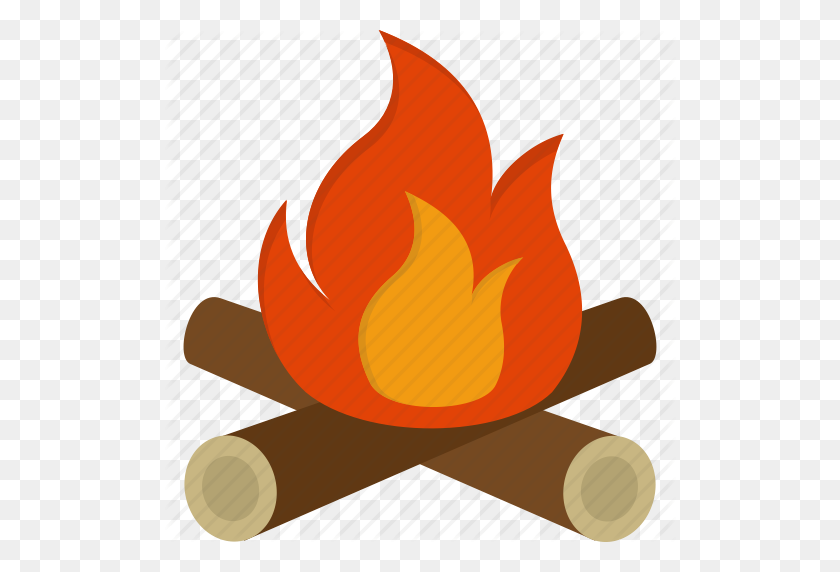 512x512 C Campfire, Fire Icon - Campfire PNG