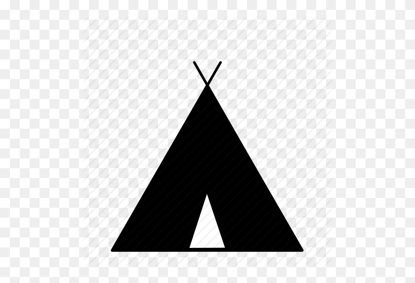 512x512 C Camping, Campingicons, Outdoors, Teepee, Tent, Tepee Icon - Teepee PNG