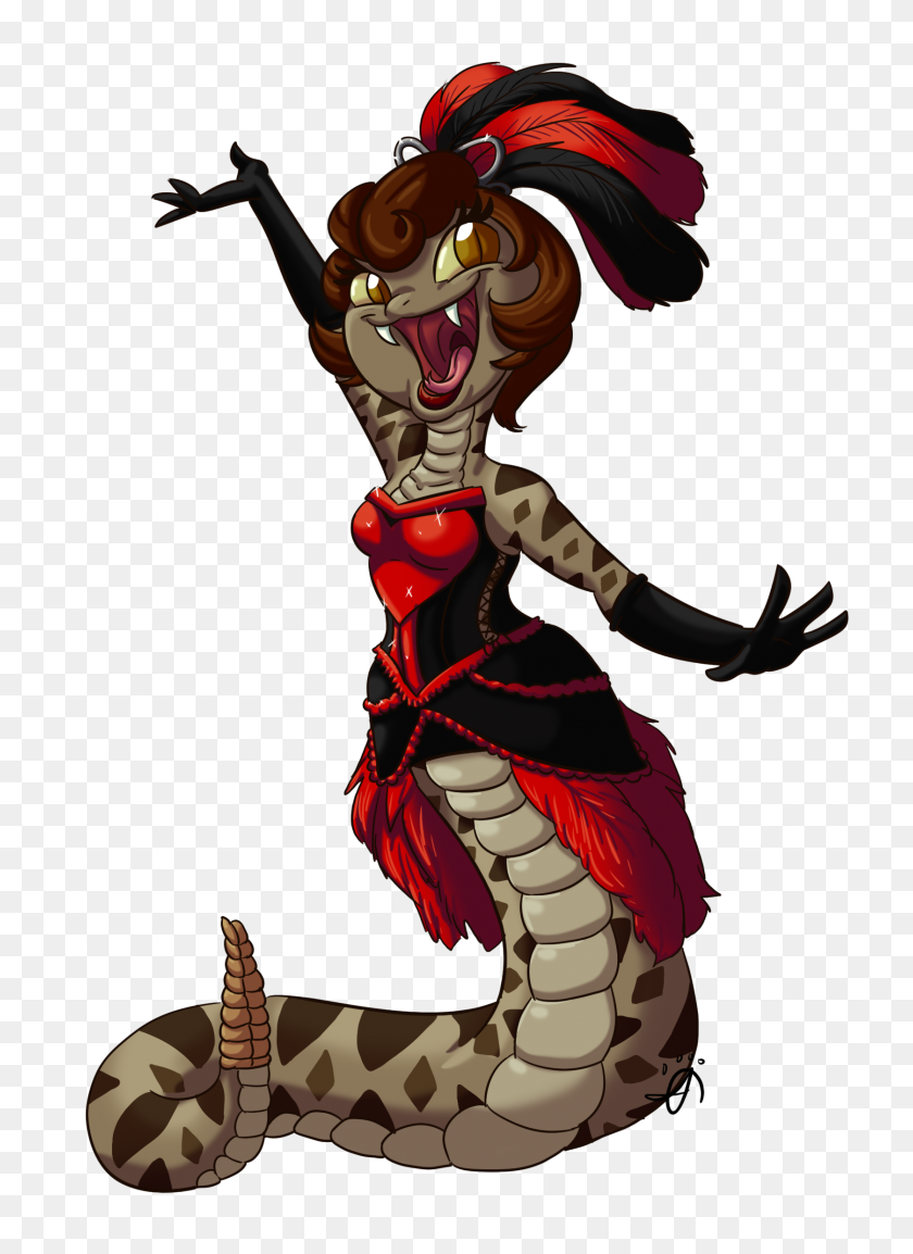 1676x2352 Cabaret Rattlesnake Weasyl - Rattlesnake PNG