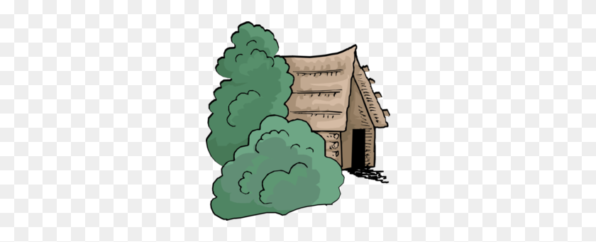 260x281 Cabin Clipart - Tree House Clipart