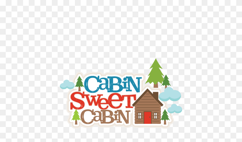 432x432 Cabin Sweet Cabin Title Scrapbook Cute Clipart - Cabin PNG