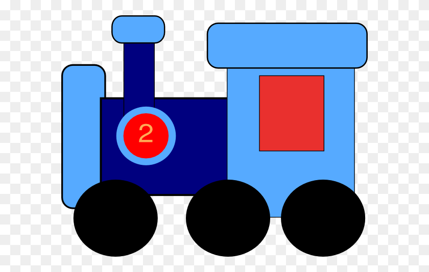 600x473 Imágenes Prediseñadas De Caboose Blue Train - Caboose Clipart