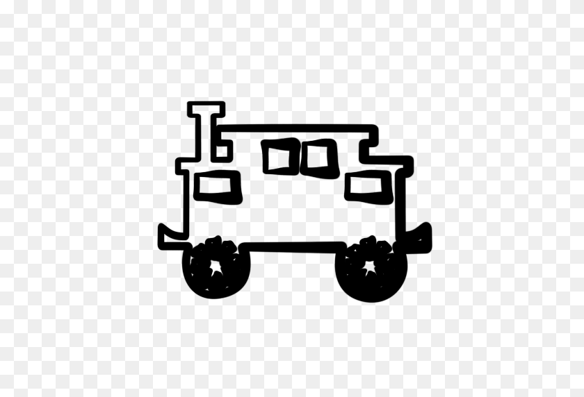512x512 Caboose Clip Art Black And White Free Clipart Images - Rolling Pin Clipart Black And White