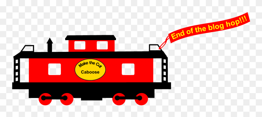 1072x437 Caboose Clipart Group With Items - Train Caboose Clipart