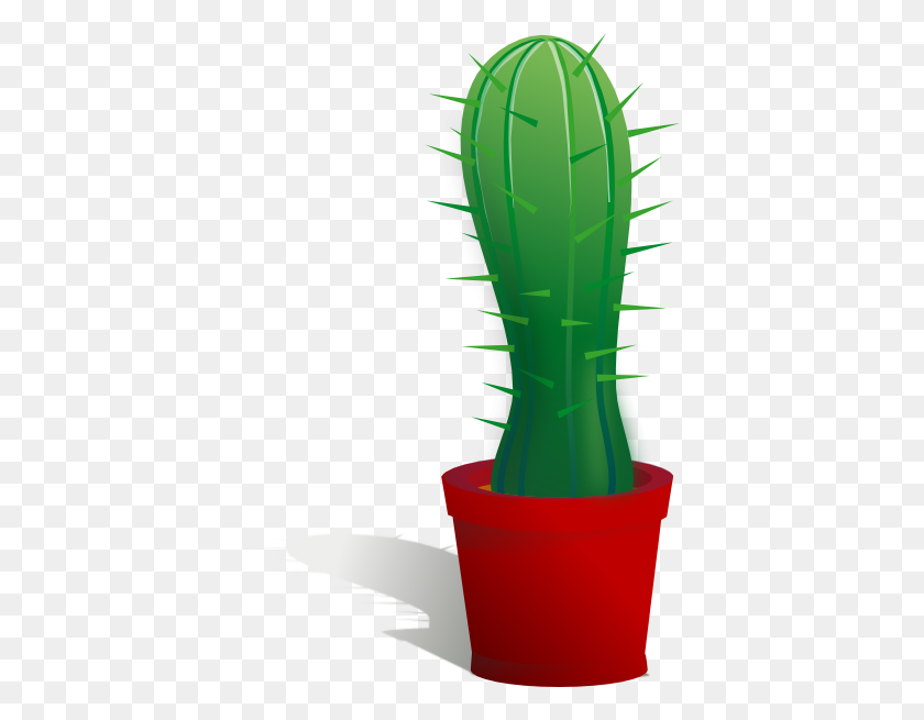 396x595 Cactus Clip Art - Succulents Clipart