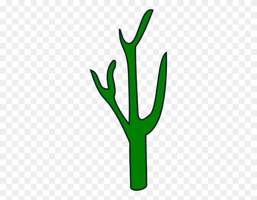 252x593 Cactus Clip Art - Cactus Clipart