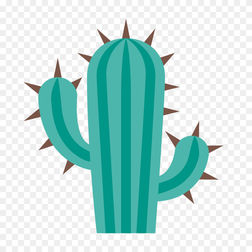 1600x1600 Cactus Clip Art Images Free - Saguaro Cactus Clip Art