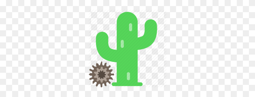 260x260 Cactus Clipart - Saguaro Cactus Clip Art