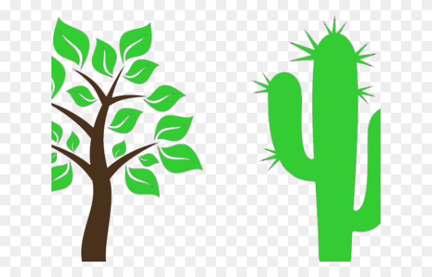 640x480 Cactus Clipart Árbol - Saguaro Cactus Clipart