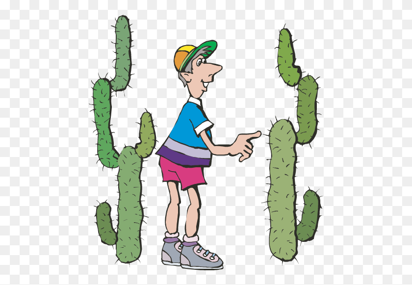 478x521 Cactus Dibujos Public Television - Cactus Border Clipart