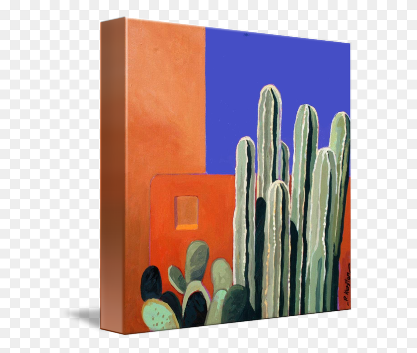 589x650 Cactus De La Pared - Tumblr Cactus Png