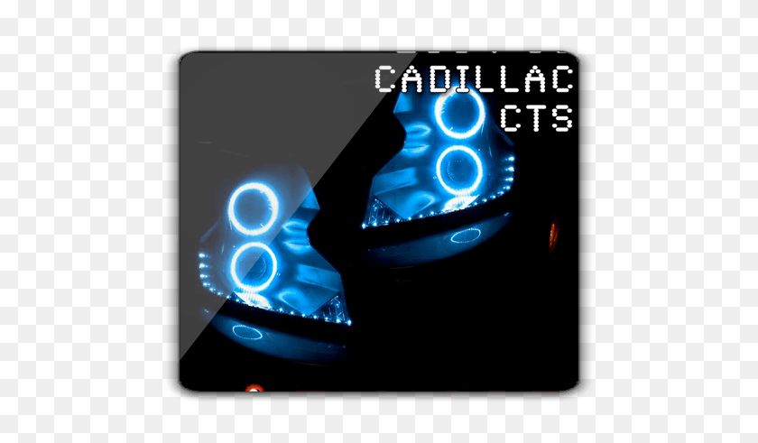 512x431 Cadillac Cts Oracle Halo Headlights Kit - Headlights PNG