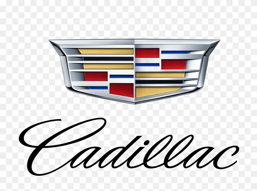 1737x1262 Cadillac Logo With Text Transparent Png - Cadillac PNG