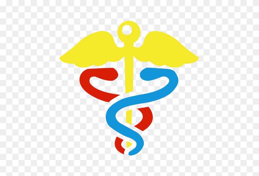 512x512 Caduceus, Corss, Hospital Icon With Png And Vector Format For Free - Caduceus PNG