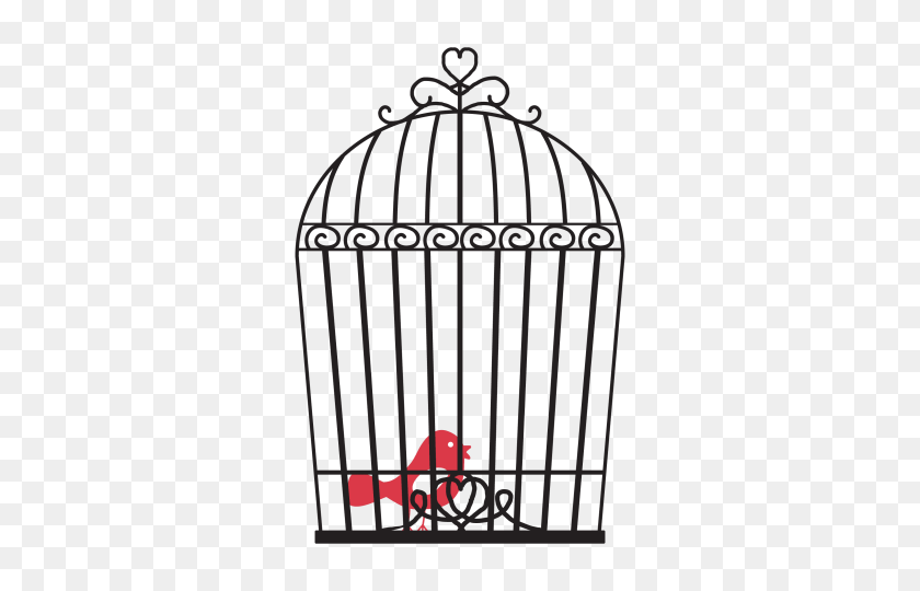 480x480 Cage Bird Png - Cage PNG