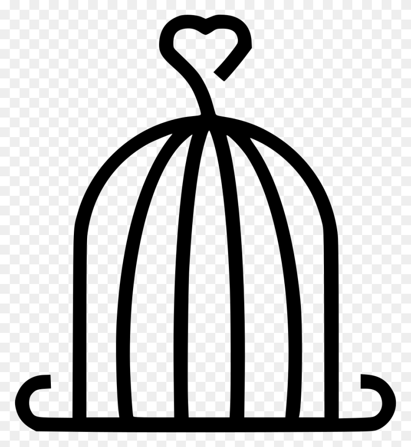 896x980 Cage Bird Trappet Png Icon Free Download - Cage PNG