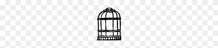 128x128 Cage Outline Clipart - Flying Eagle Clipart
