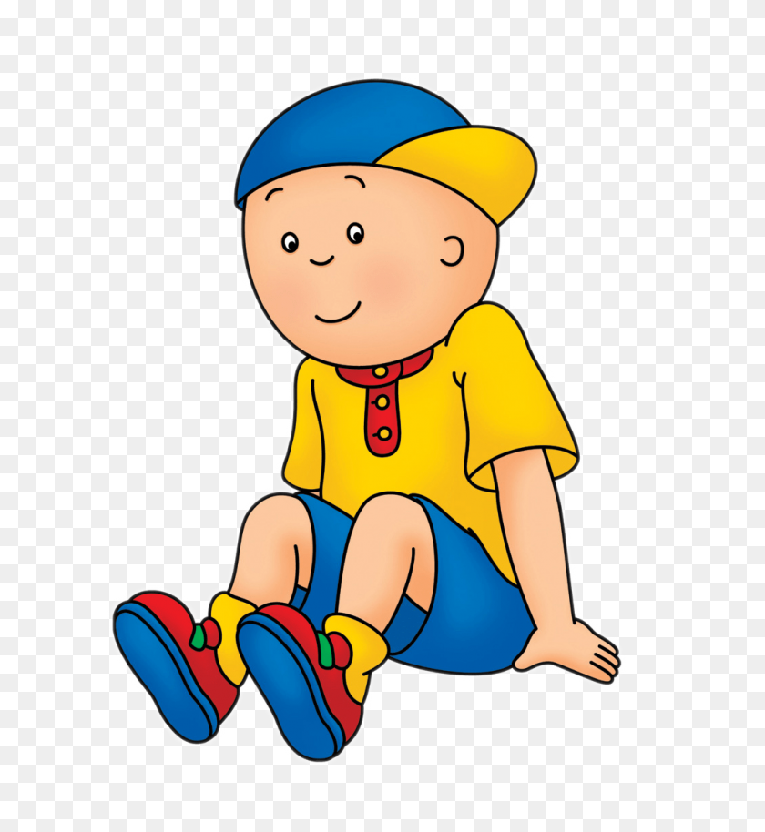 Caillou Sitting Transparent Png Caillou Png Stunning Free