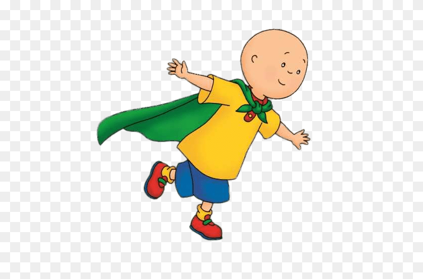 500x493 Caillou Superman Png