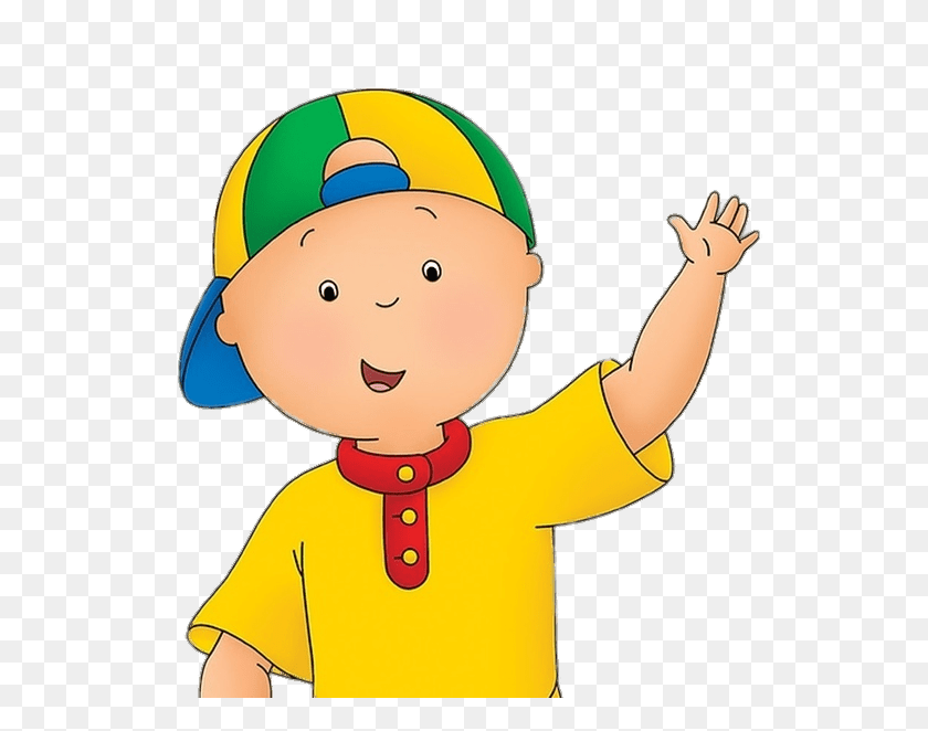 Caillou Waving Transparent Png Caillou Png Stunning Free
