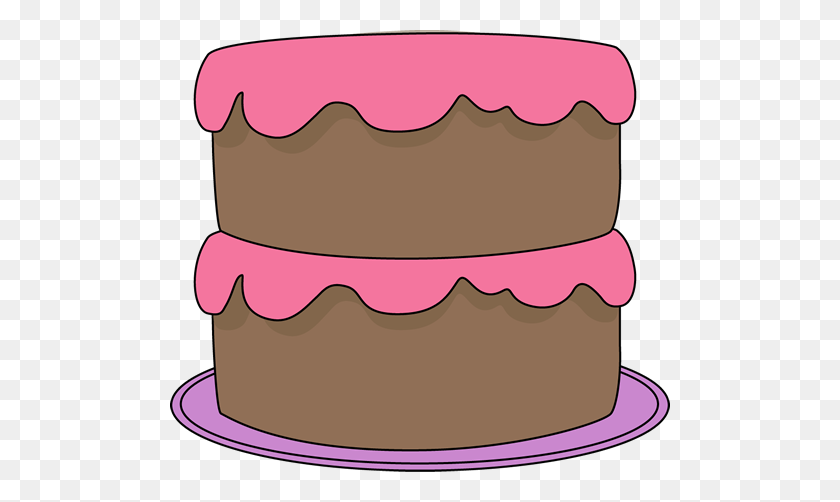 500x442 Торт Картинки Большой Торт - Без Еды Клипарт