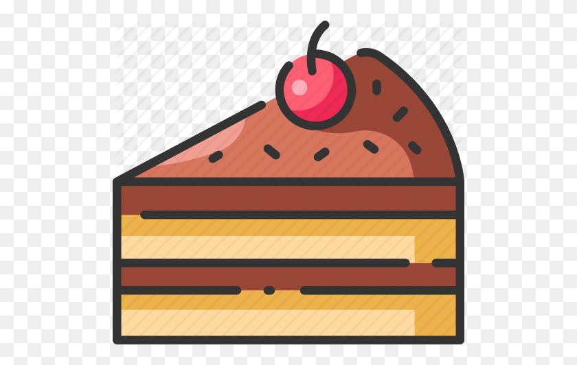 512x472 Cake, Dessert, Fast, Food, Meal, Slice, Sweet Icon - Fast Food Restaurant Clipart