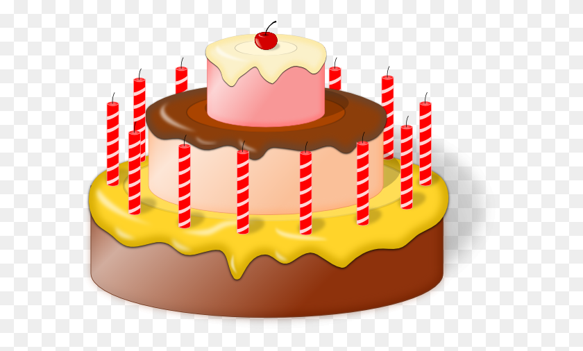 600x446 Cake Png, Clip Art For Web - Cake Images Clipart