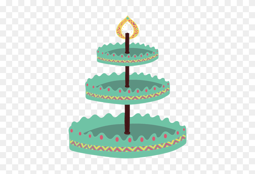 512x512 Подставка Для Торта, Подставка Для Кексов - День Рождения Кекс Png