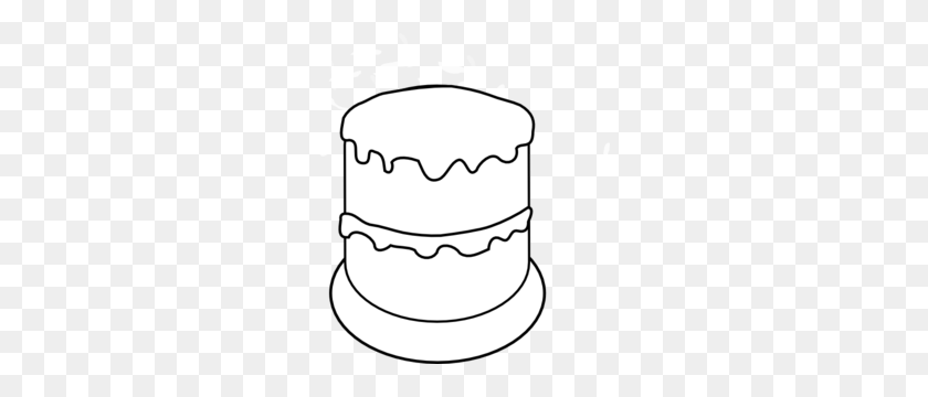 264x300 Cake To Clip Art - Drooling Clipart