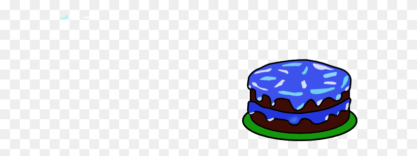 600x254 Cake With No Candle Png, Clip Art For Web - No Clipart PNG