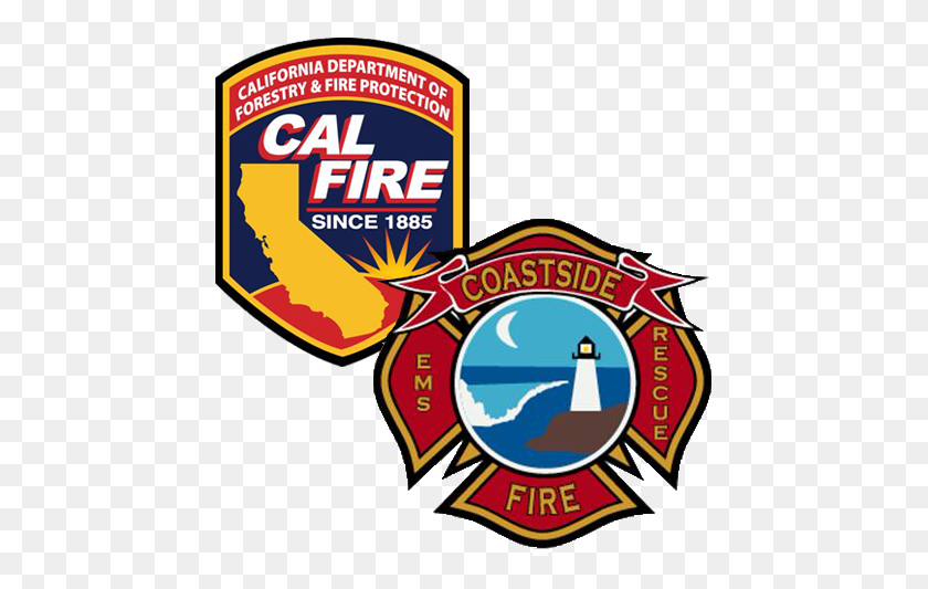 453x473 Cal Fire - Fire Department Logo Clipart