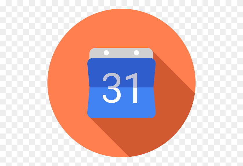 512x512 Calendario - Icono De Google Calendar Png