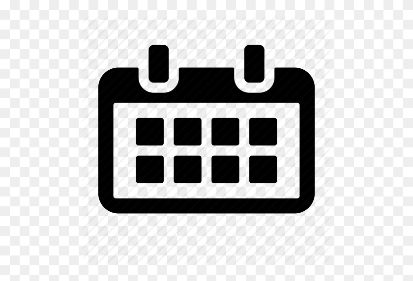 512x512 Calendario, Calendarios, Calendario Diario, Calendario Mensual, Horario - Icono De Calendario Png Transparente
