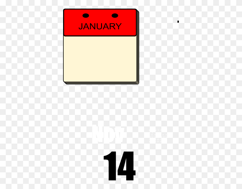 402x598 Calendar Clip Art - January Calendar Clipart