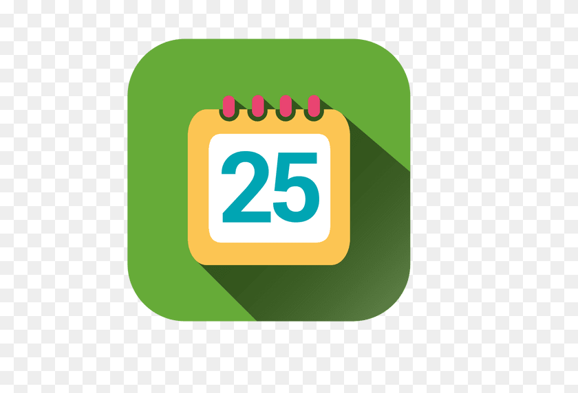 512x512 Calendar Date Square Icon - Date PNG