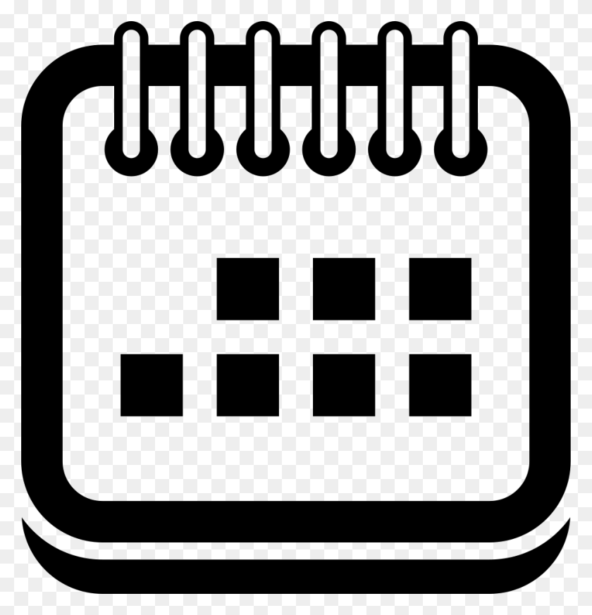 940x980 Calendar Date Symbol Computer Icons Clip Art - 2017 Calendar Clipart