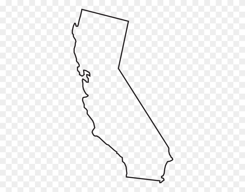 348x596 California State Anti Slapp Public Participation Project - California Outline PNG