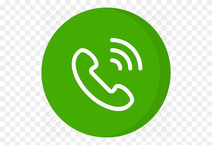 512x512 Call, Calling, Incoming Call, Phone Call, Received Call, Telephone - Phone Call PNG