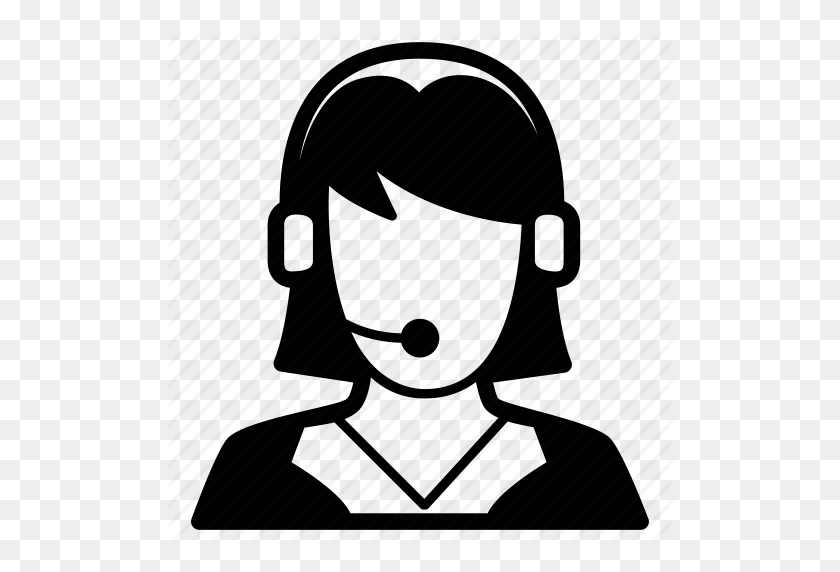 512x512 Call, Center, Headset, Service, Support Icon - Dispatcher Headset Clipart