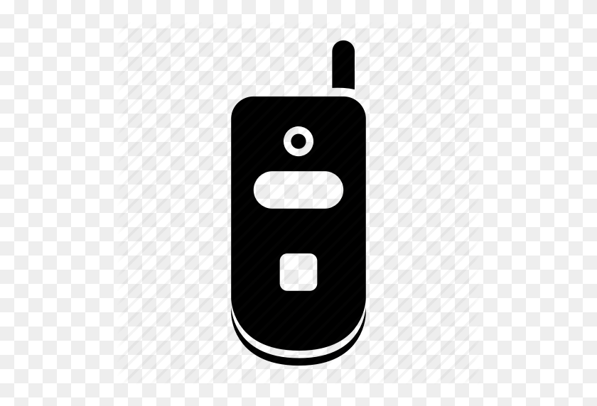 512x512 Call, Connect, Flip Phone, Mobile, Network, Phone Icon - Flip Phone PNG
