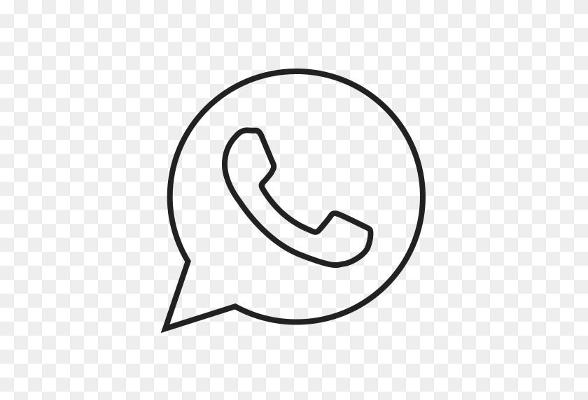 512x512 Звонок, Контакт, Логотип, Сми, Сообщение, Социальные, Значок Whatsapp - Логотип Whatsapp Png