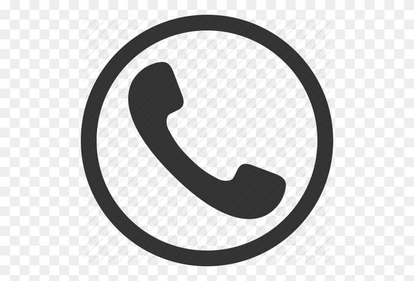 512x512 Вызов, Трубка, Телефон, Кольцо, Телефон, Значок Трубки - Значок Телефона Белый Png
