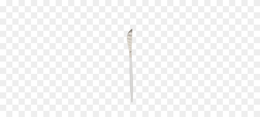 320x320 Callisto White Rose Gold Spoon - Butter Knife PNG