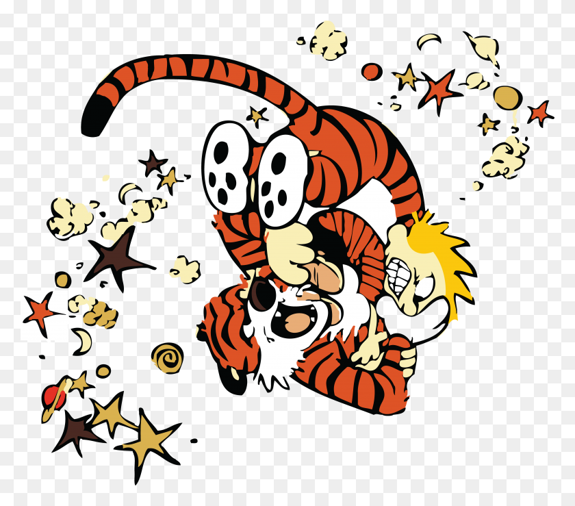 4632x4037 Calvin And Hobbes Calv Hobbes Calvin - Calvin And Hobbes Clipart