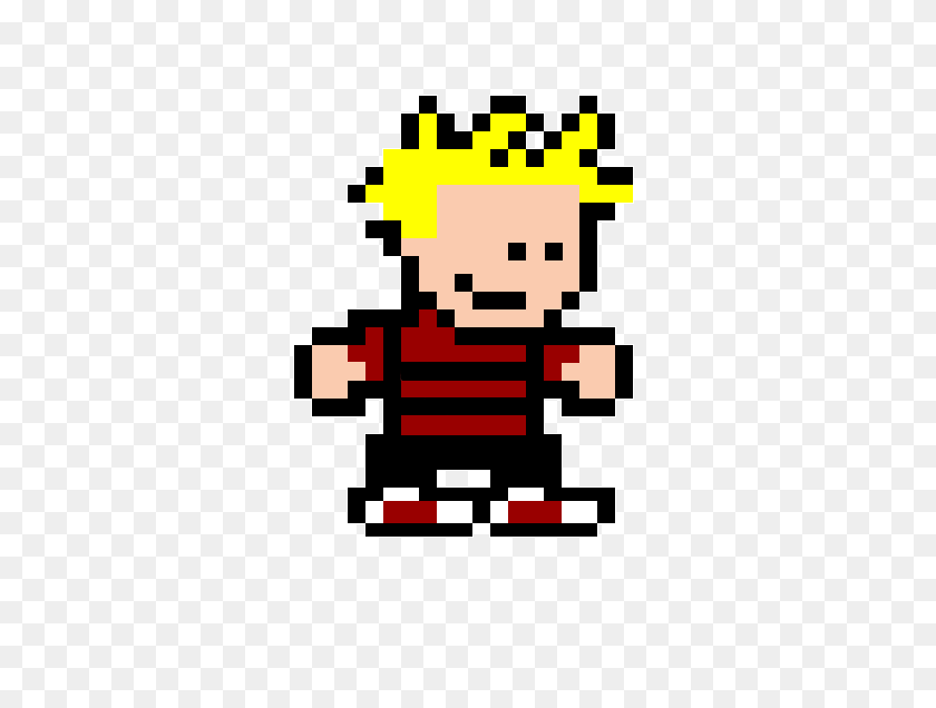 480x576 Calvin And Hobbes Nintendo Video Game Pleated Jeans - Calvin And Hobbes PNG