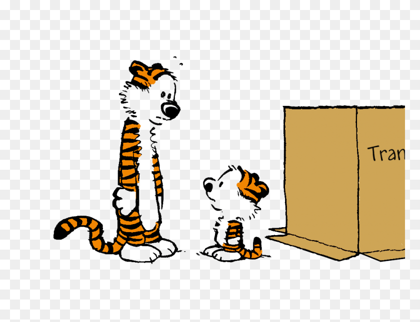 1024x768 Calvin And Hobbes Png Hd - Calvin And Hobbes PNG