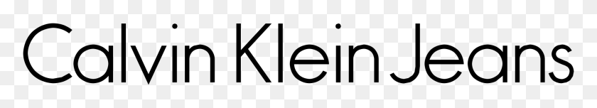 2000x238 Logotipo De Calvin Klein Jeans - Logotipo De Calvin Klein Png