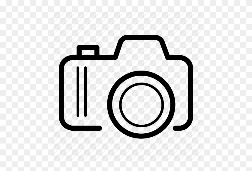 512x512 Камера, Камера, Связь, Цифровая Зеркальная Фотокамера, Мультимедиа, Значок Воспроизведения - Логотип Камеры В Формате Png