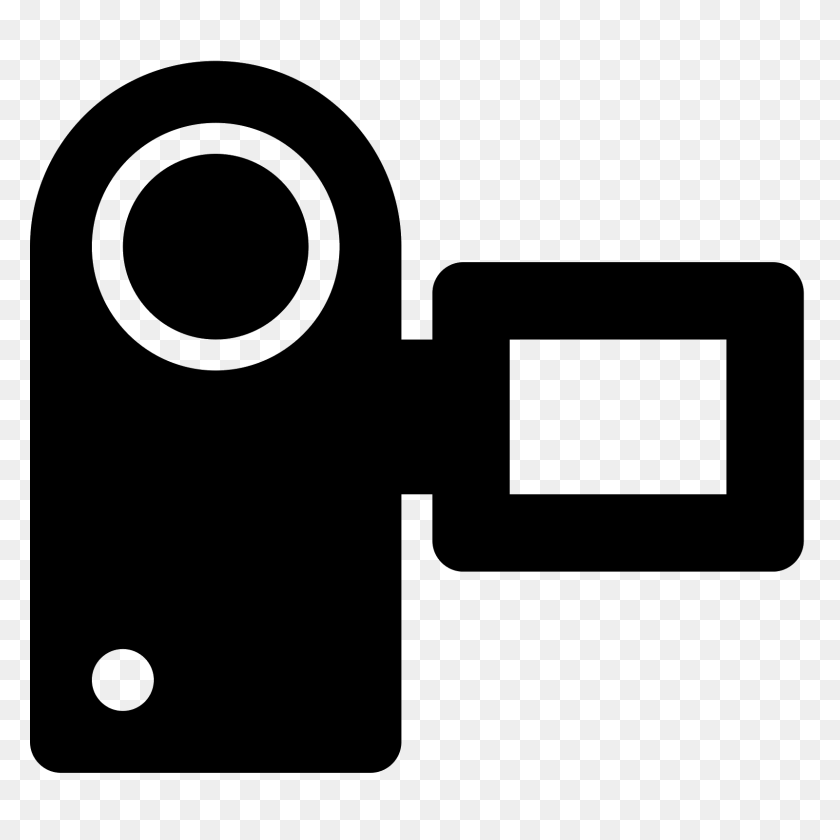 1600x1600 Camcorder Filled Icon - Camcorder PNG