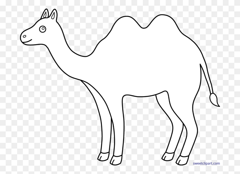 700x549 Camel Lineart Clip Art - Submarine Clipart Black And White